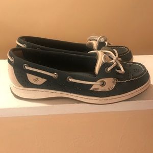 Sperry Angelfish Navy Boat Shoe 7.5